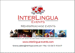 Visitenkarte InterLingua Events, hier klicken zum Herunterladen (1 Seite – 100 Ko)