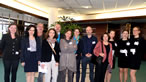 Ein InterLingua Events Team: Konferenzdolmetscher, Techniker und Hostessen